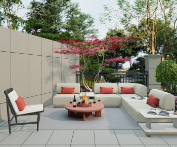 Modern Courtyard/landscape-ID:921354064