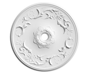 French Style Plaster Carved Top Plate-ID:906529909