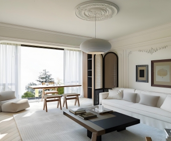 French Style A Living Room-ID:760519036