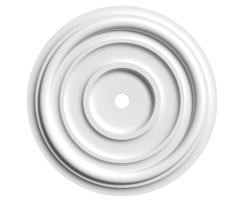 European Style Plaster Carved Top Plate-ID:144938952