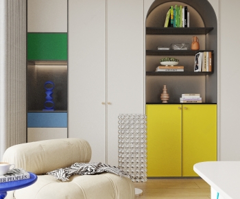 Modern Decorative Cabinet-ID:900124079