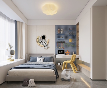 Modern Boy's Room And Son's Room-ID:427992113