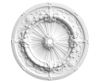 French Style Plaster Carved Top Plate-ID:894954925