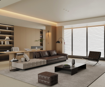 Modern A Living Room-ID:100734959