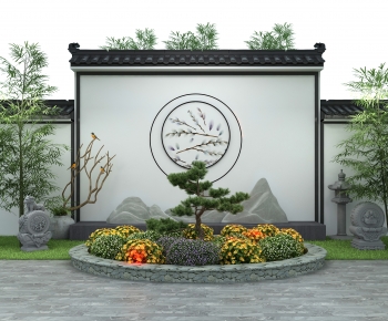 New Chinese Style Landscape Wall-ID:544926882