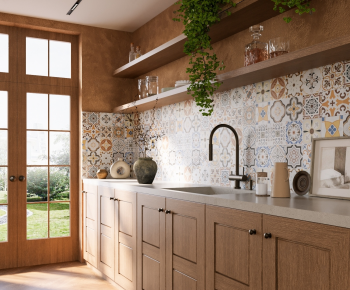 Modern Kitchen Cabinet-ID:167335031