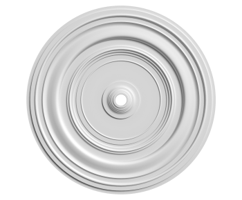 French Style Plaster Carved Top Plate-ID:746773001