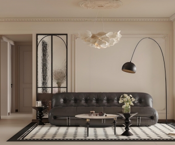 French Style A Living Room-ID:373298886