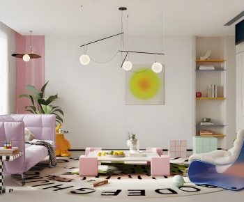 Modern A Living Room-ID:782634022