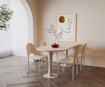Modern Dining Table And Chairs-ID:408209092