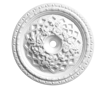 French Style Plaster Carved Top Plate-ID:557307007