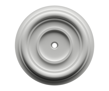 European Style Plaster Carved Top Plate-ID:777601008