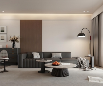 Modern A Living Room-ID:280278924