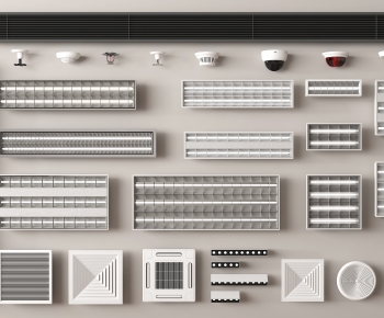 Modern Grille Lamp-ID:392544989
