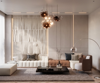 Modern A Living Room-ID:902179002