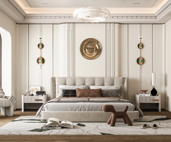French Style Bedroom-ID:649008993