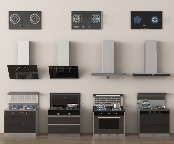 Modern Kitchen Electric Gas Range-ID:715725907