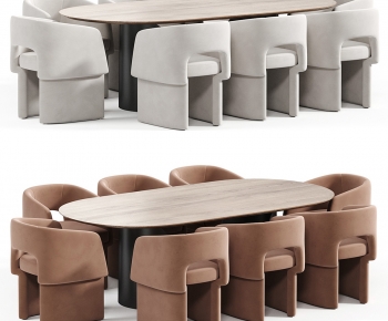 Modern Dining Table And Chairs-ID:503020056