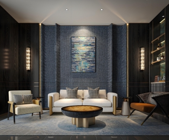 Modern A Living Room-ID:172501091