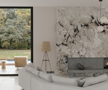 Modern A Living Room-ID:558650541