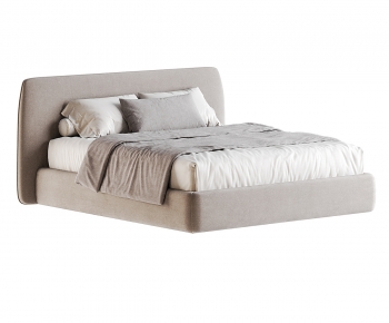 Modern Double Bed-ID:929464108