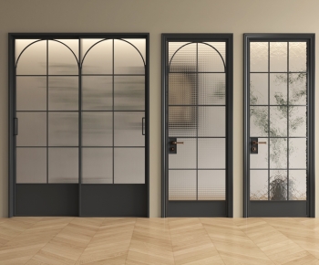 French Style Single Door-ID:682817944