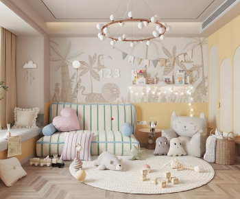 Modern Children's Room Activity Room-ID:502362018