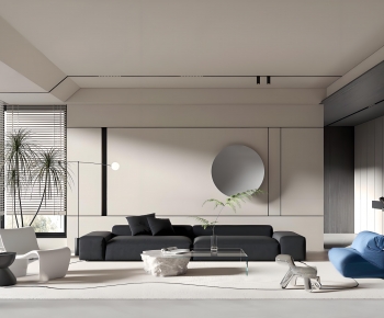 Modern A Living Room-ID:325829037
