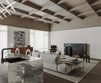 Modern A Living Room-ID:946909901