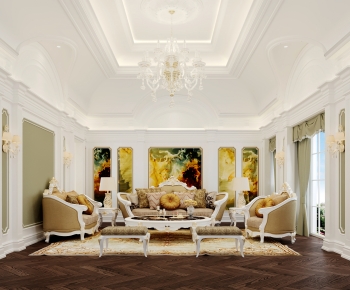 European Style A Living Room-ID:835982085