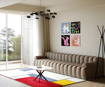 Modern A Living Room-ID:138380052