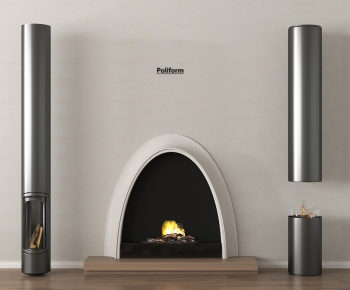 Nordic Style Fireplace-ID:727365971