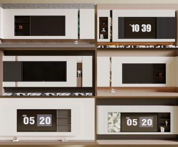 Modern TV Wall-ID:609380015