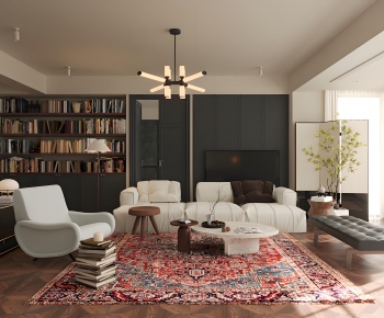 Modern A Living Room-ID:955837978