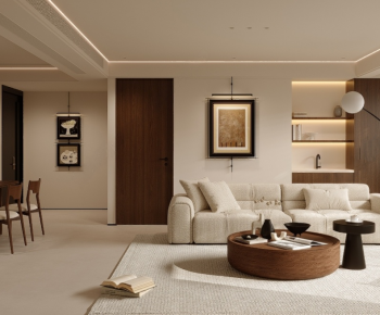 Modern A Living Room-ID:835639954