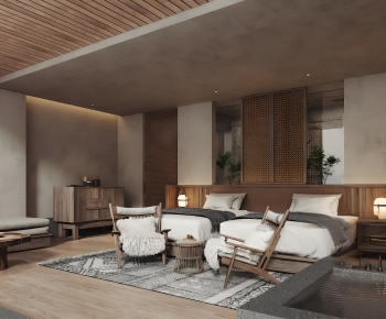 Wabi-sabi Style Residential Hostel-ID:693537004