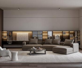 Modern A Living Room-ID:717972046