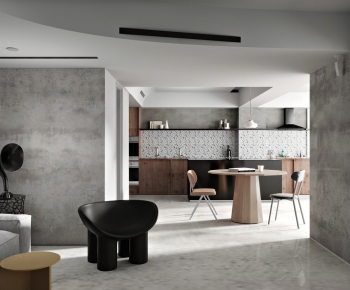 Industrial Style A Living Room-ID:172113901