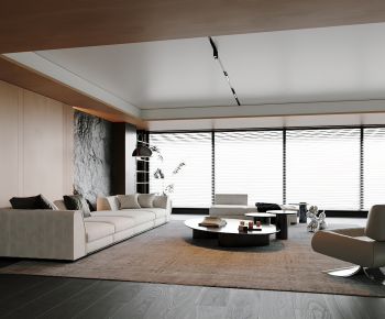Modern A Living Room-ID:955671073