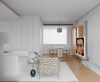 Modern A Living Room-ID:282872923