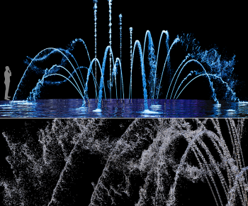 Modern Rockery Waterscape-ID:707355027