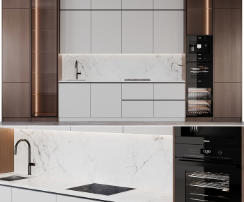 Modern Kitchen Cabinet-ID:130512008