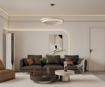 Modern A Living Room-ID:891273988