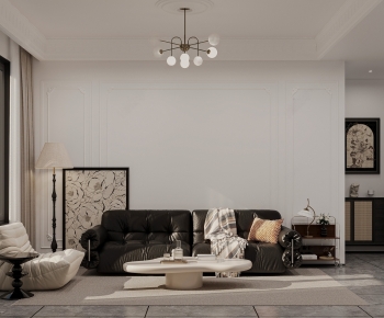 French Style A Living Room-ID:296639929