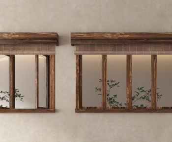 Wabi-sabi Style Window-ID:381669042