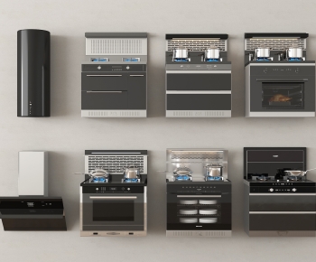 Modern Kitchen Electric Gas Range-ID:960184107