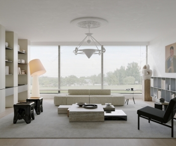 Modern A Living Room-ID:916873933