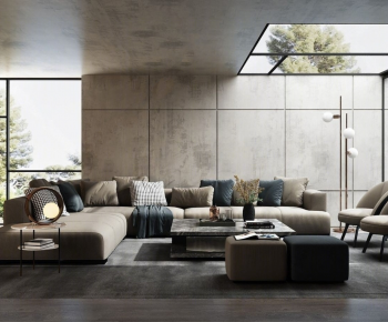 Modern A Living Room-ID:262473118