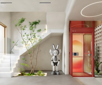 Modern Stairwell-ID:112689027