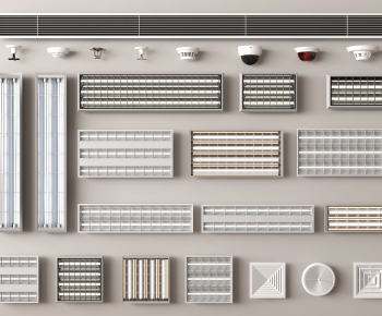 Modern Grille Lamp-ID:412424092